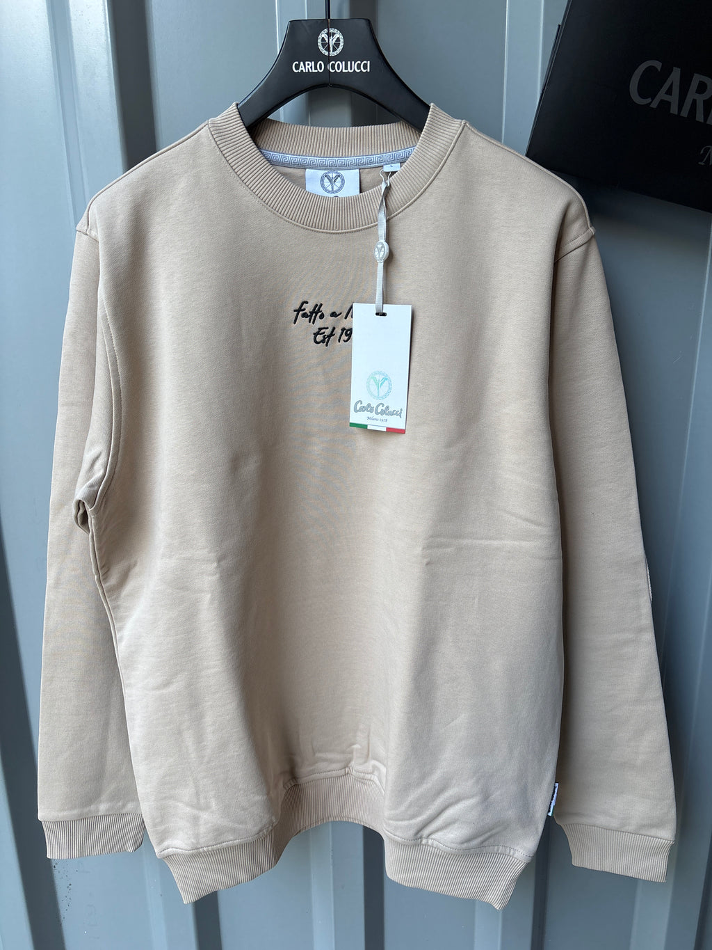 Carlo Colucci Pullover - Beige