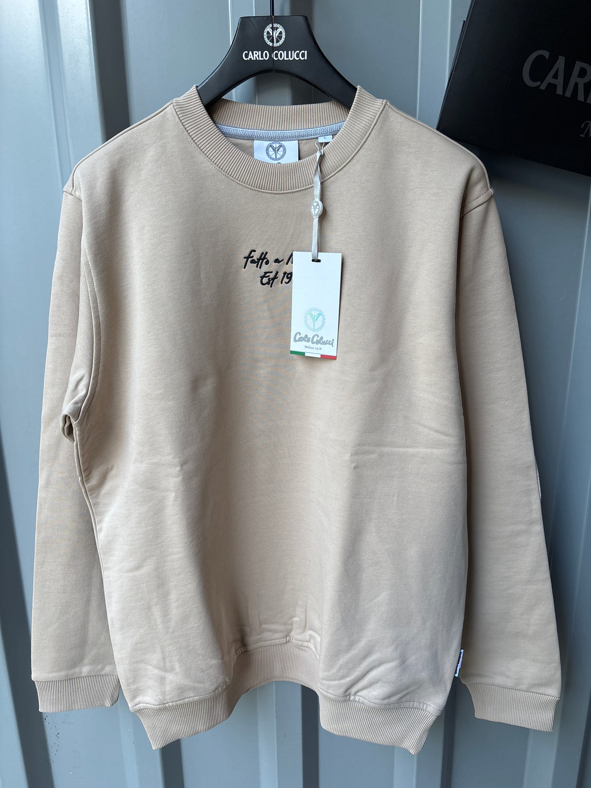 Carlo Colucci Pullover - Beige