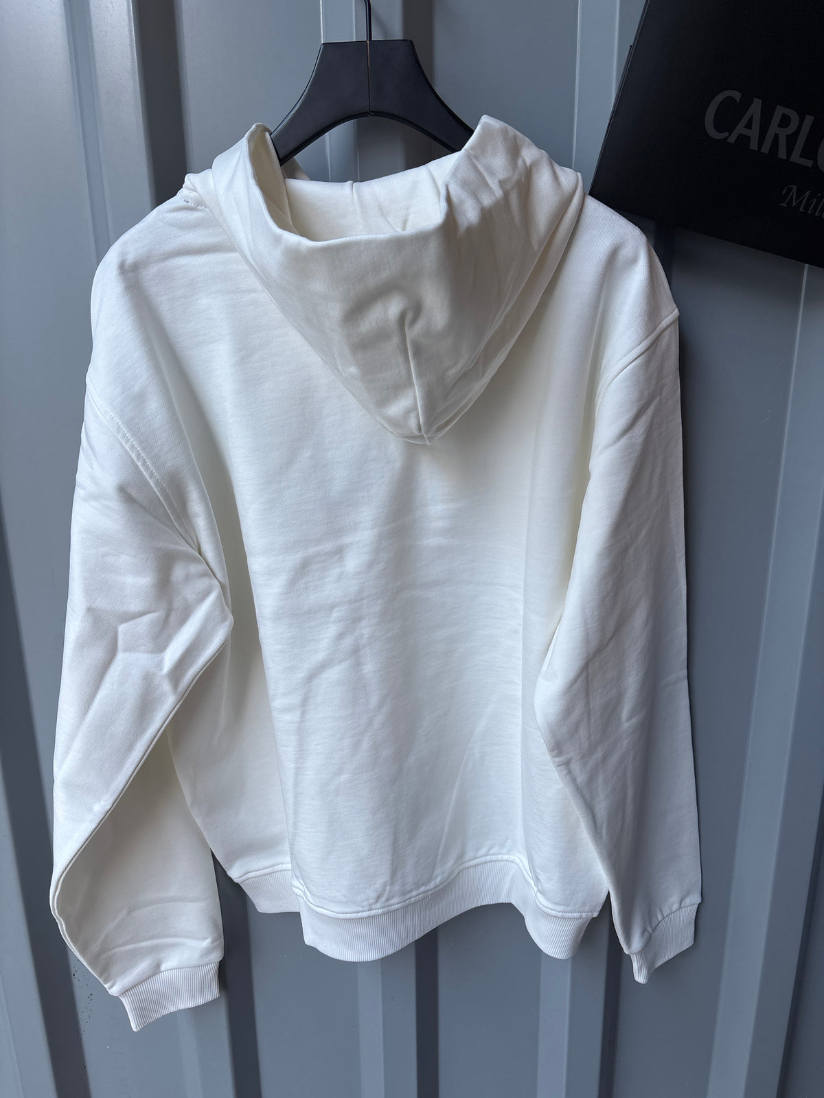 Carlo Colucci Hoodie - Weis - Legacy