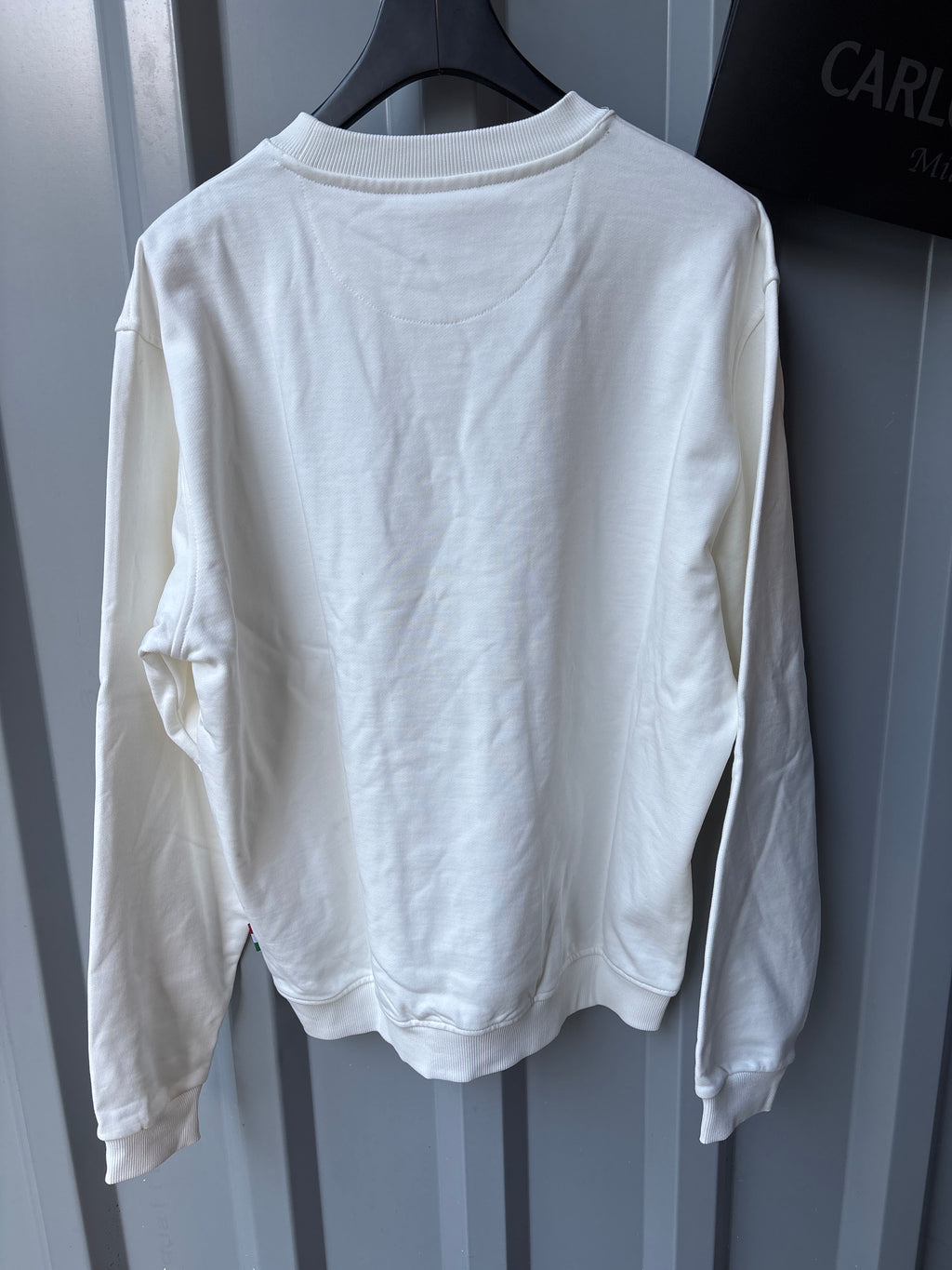 Carlo Colucci Pullover - Weiß - Legacy