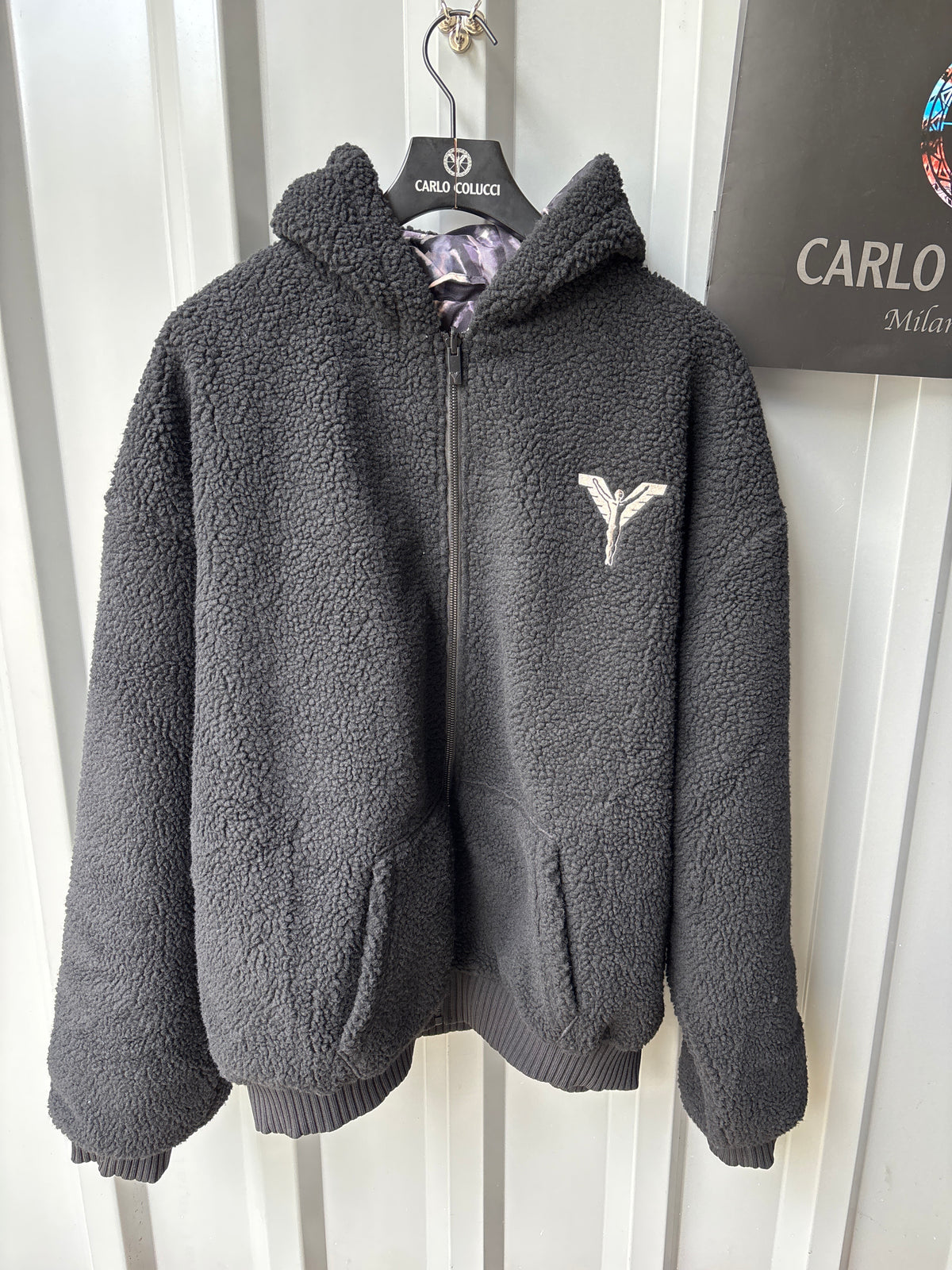 Carlo Colucci Teddyjacke – Reversible – Liquid Stitches