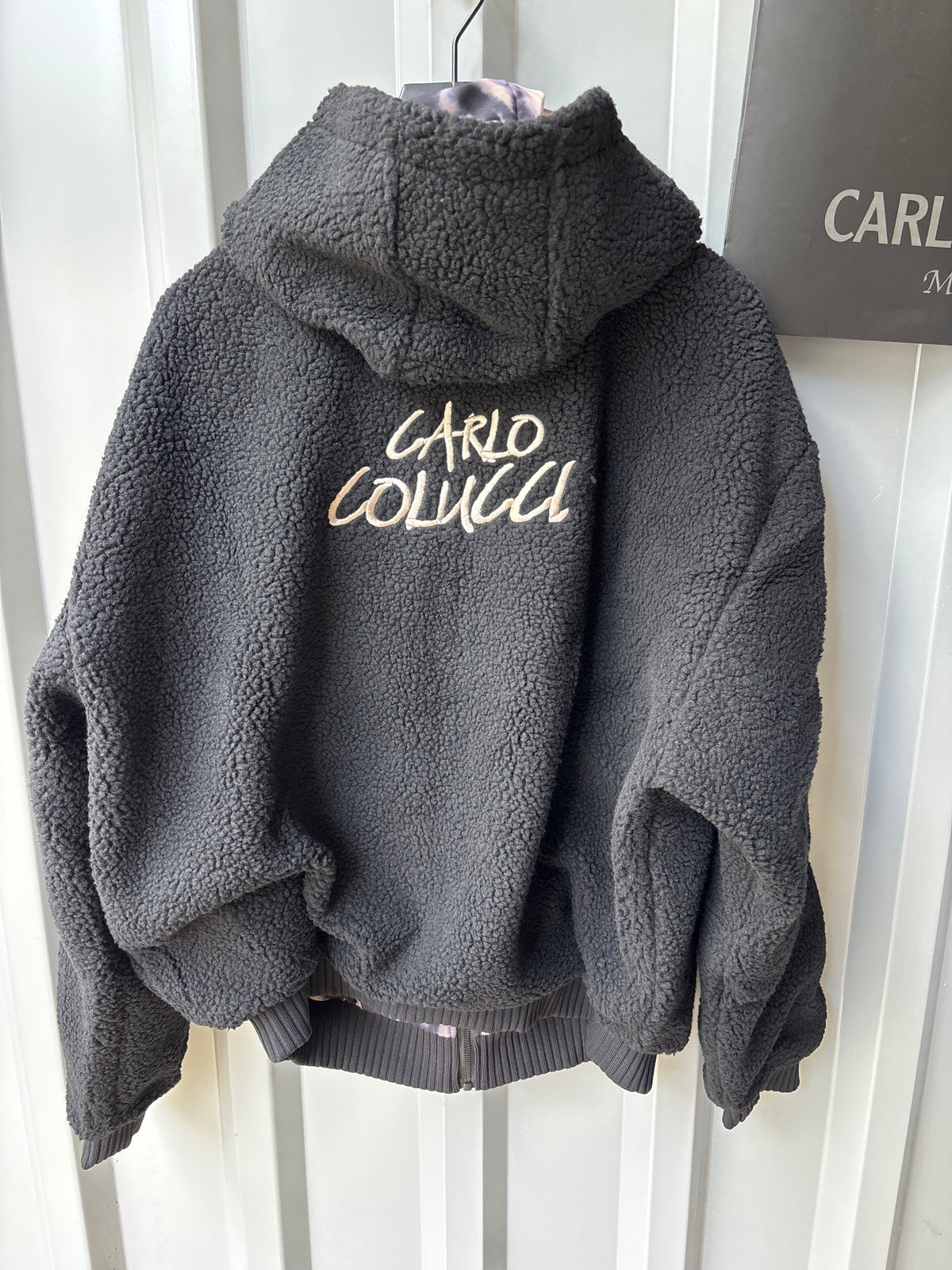 Carlo Colucci Teddyjacke – Reversible – Liquid Stitches