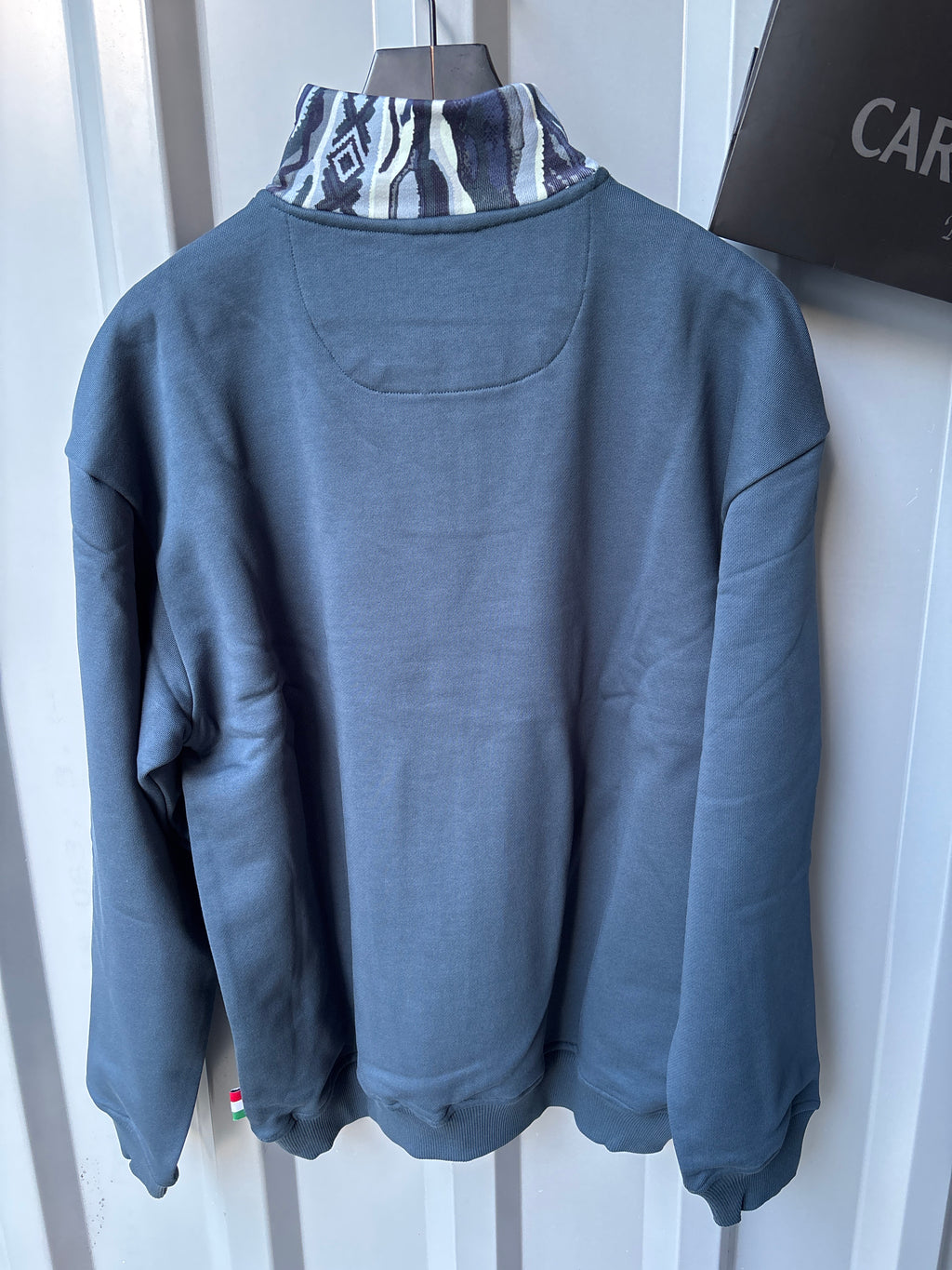 Carlo Colucci Sweater - Halfzip 3D