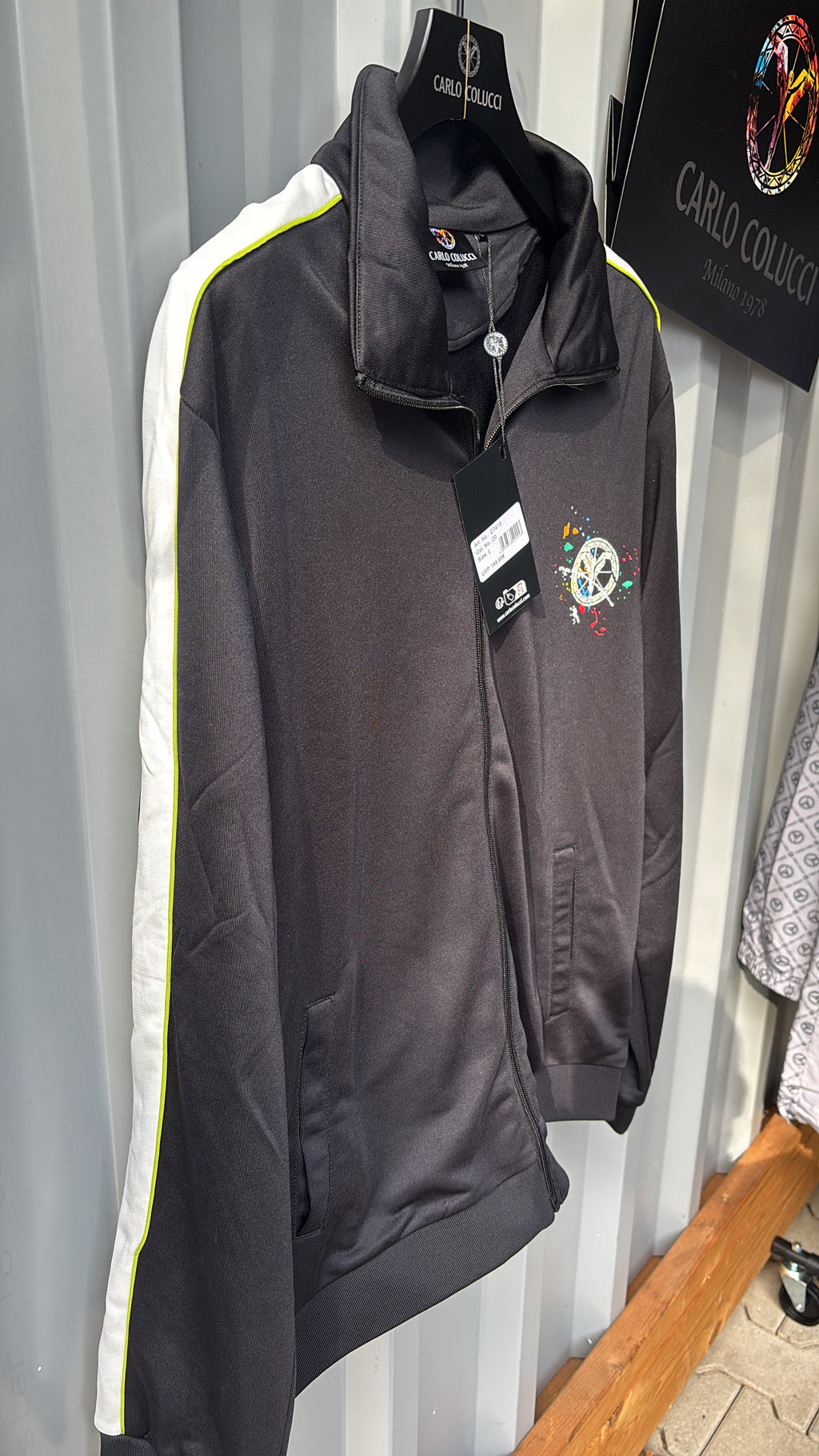 Carlo Colucci Trainingsjacke – Backprint