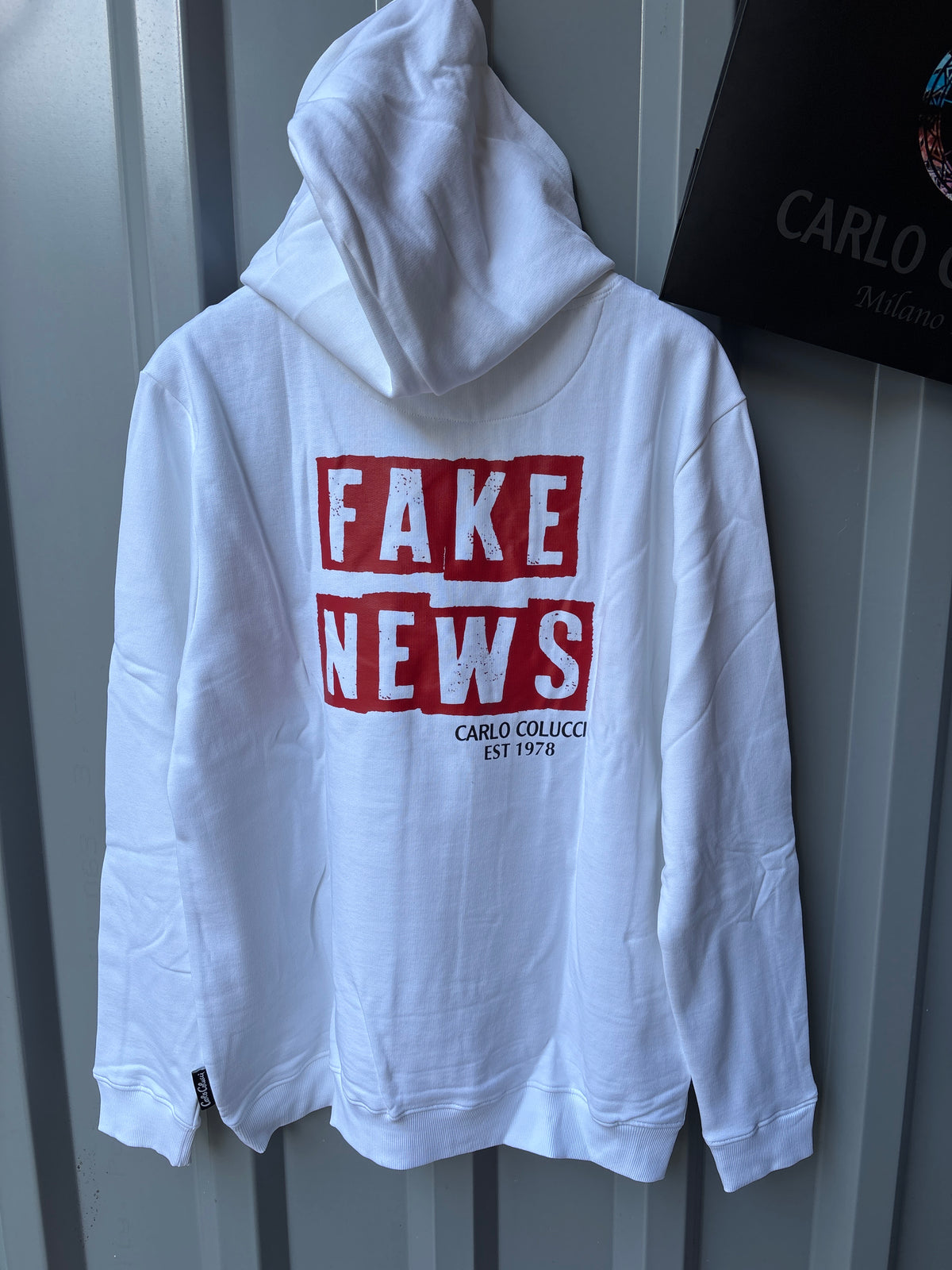 Carlo Colucci Hoodie - Fake News