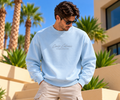 Carlo Colucci Sweater - Hellblau - Legacy