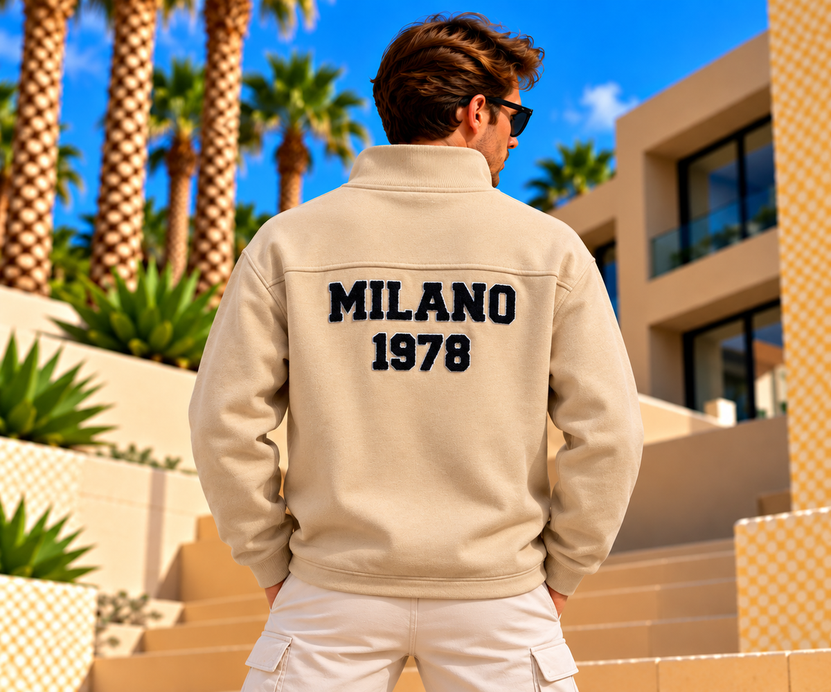 Carlo Colucci Sweater – Milano 1978 – Designer-Print