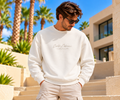Carlo Colucci Pullover - Weiß - Legacy