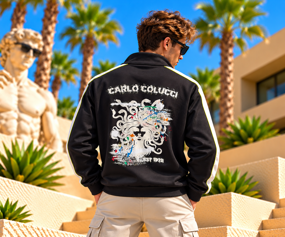 Carlo Colucci Trainingsjacke – Backprint